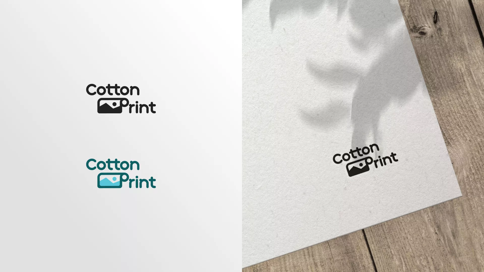 Разработка логотипа в Гае для компании «CottonPrint»