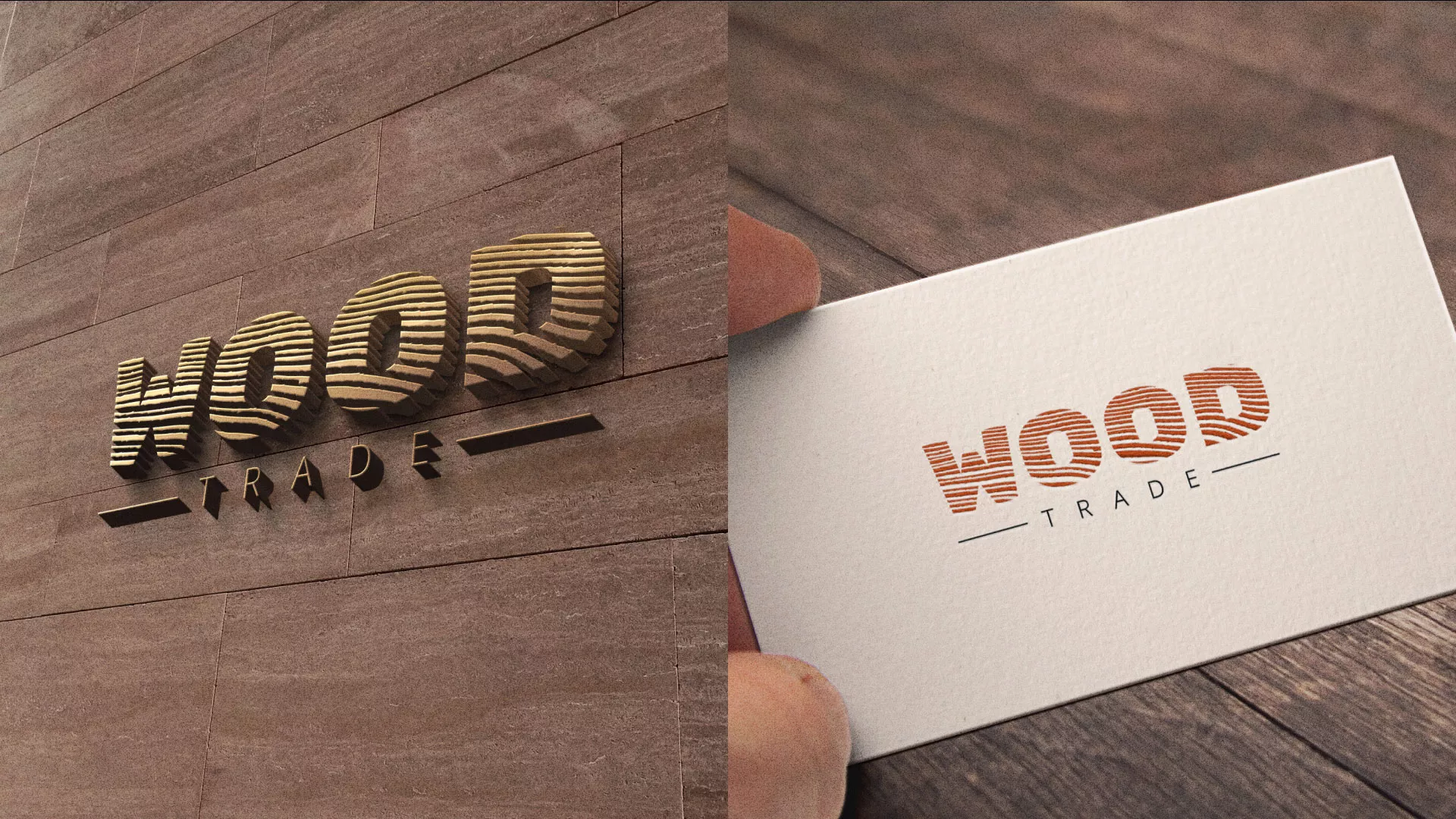 Разработка логотипа для компании «Wood Trade» в Гае