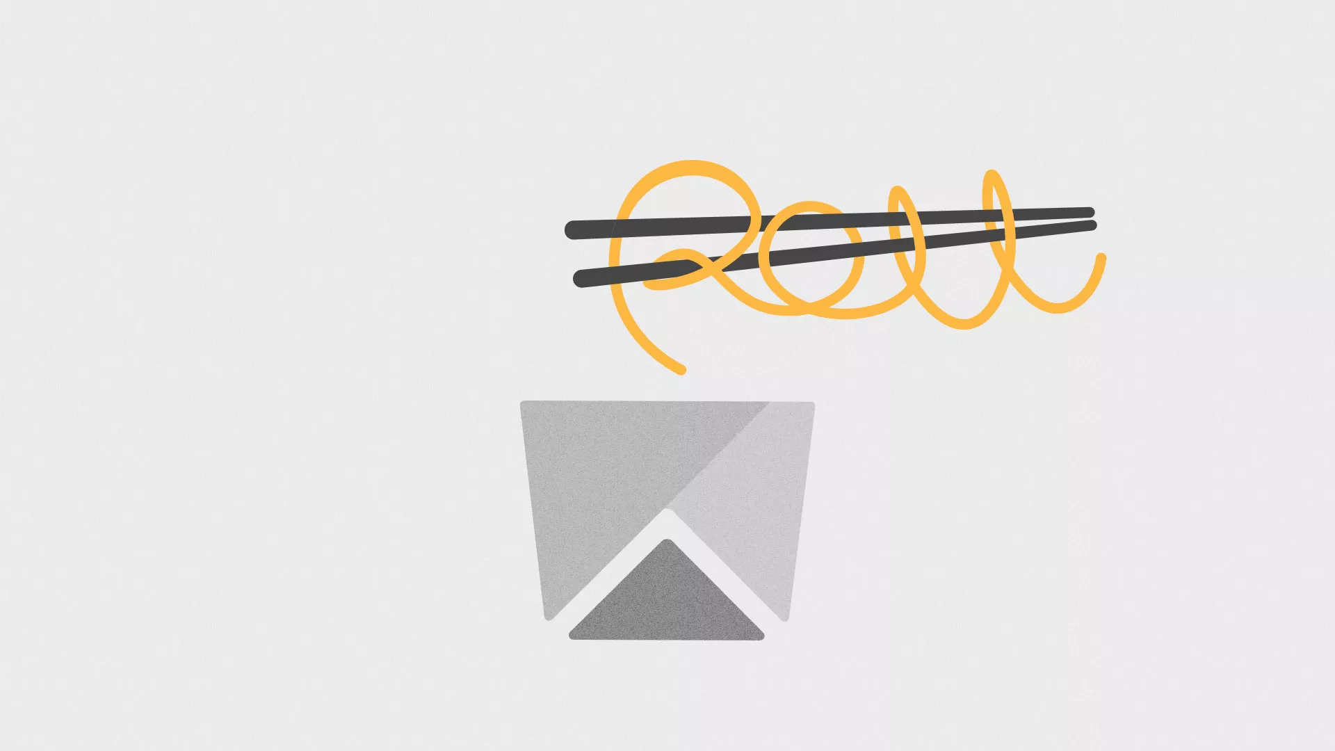 Оформление меню суши-бара «Roll Wok Club» в Гае