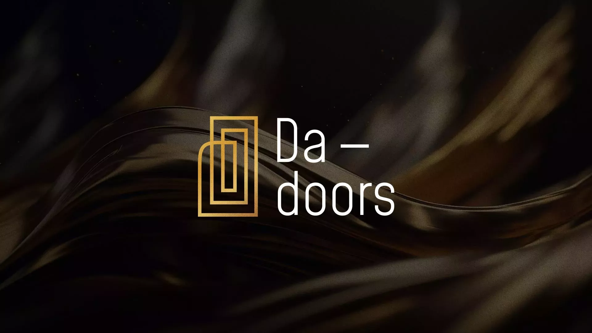 Разработка логотипа для компании «DA-DOORS» в Гае